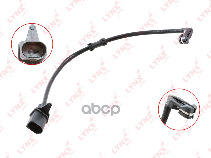 Датчик износа тормозных колодок передний AUDI A6 10> / A7 10-18 / A8 09> / Q5 08> LYNXauto BW-1076 LYNXauto арт. BW-1076