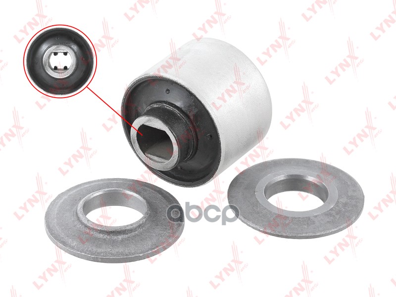 Сайлентблок / Задний Нижн. рычаг / Перед. подв. MERCEDES-BENZ S280-65(W220) 98-05 LYNXauto арт. c8447