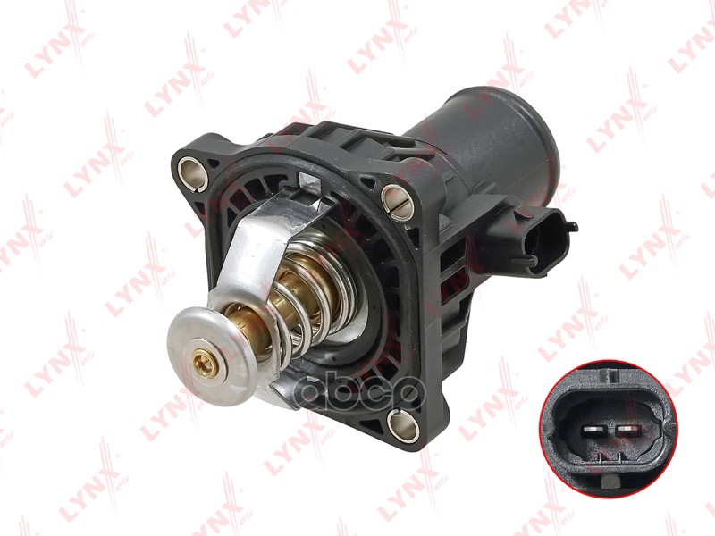 Термостат 105°С (пл. корпус  прокладка  датчик) CHEVROLET Aveo(T300) 1.6 11>  OPEL Astra J 1.6 09-20 LYNXauto арт. ct-1099