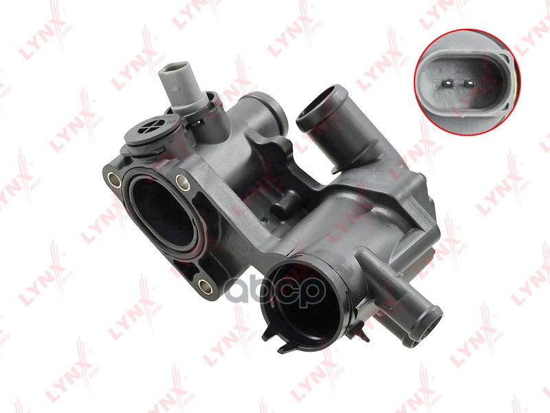 Термостат 83°С (пл. корпус  датчик) AUDI A4 2.0 07-15  VW PoloIV-V 1.4 01-14  SKODA Octavia II 1.4 0 LYNXauto арт. ct-1682