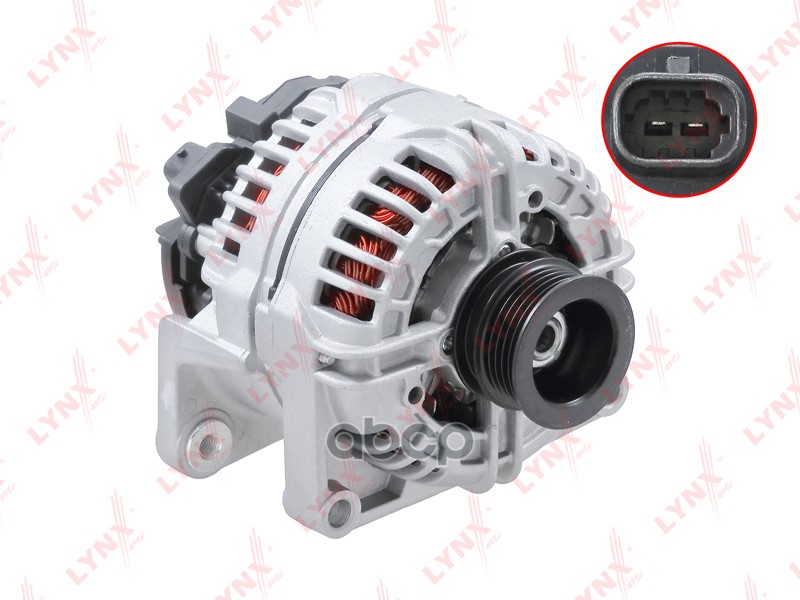 Генератор OPEL Astra H 06-10 1.6  1.8 / Signum 03-08 1.8  2.2 / Vectra C 03-08 1.8  2.2 / Zafira B 1 LYNXauto арт. ea-1129