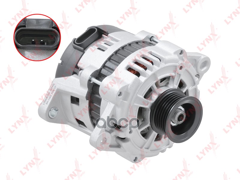 Генератор CHEVROLET Aveo (T200) 1.4 03-08 / Lacetti (J200) 1.4 16V 05-12 / Lacetti (J200) 1.8 05-12 LYNXauto арт. ea-1282