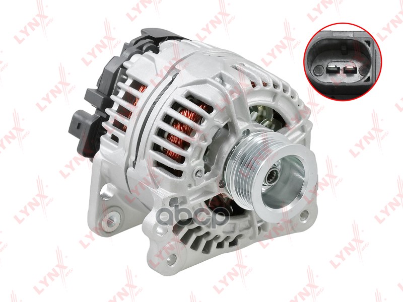 Генератор AUDI A3 1.6-1.8 96-03/ SKODA Fabia I 2.0 99> / Oct LYNXauto EA-1338 LYNXauto арт. EA-1338