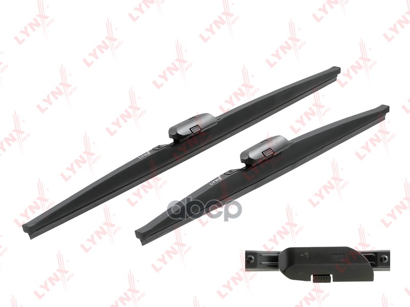 Щетка стеклоочистителя бескаркасная  комплект 580/450мм CHERY Tiggo 8 Pro 18> LYNXauto арт. lw5845w