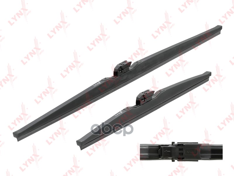 Щетка стеклоочистителя зимняя  комплект 650/400мм RENAULT Kaptur 16> LYNXauto арт. lw6540v
