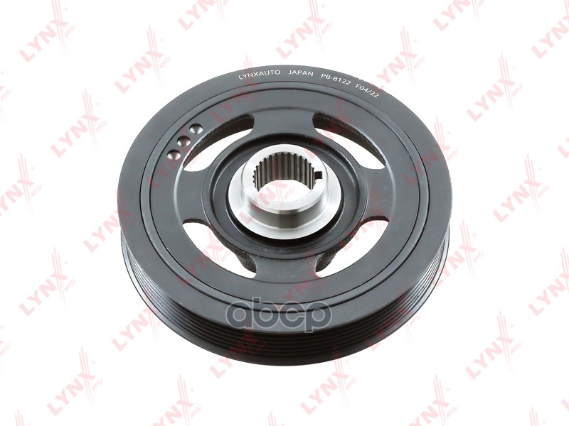 Шкив коленвала HONDA Accord VIII 2.4 (07>) / CR-V(RE/RM) 2.4 (06>) / Ellysion 2.4-3.5 (04>) / Odysse LYNXauto арт. pb-8122