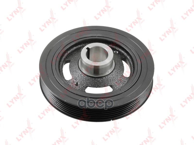 Шкив коленвала HYUNDAI Grandeur 2.4 11> / Ix35 2.0-2.4 09> / Tucson 2.0-2.4 09> / Santa Fe II 2.4 10 LYNXauto арт. pb-8299