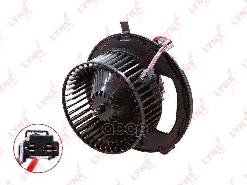 Вентилятор отопителя AUDI A3 12-20 / Q2 16-20 / Q3 18>  SKODA Karoq 17>  VW Golf VII 13> LYNXauto арт. rf-1302