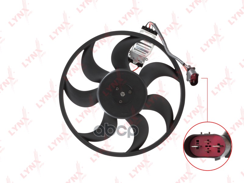 Вентилятор Радиатора Audi Q7(4L) 3.0-3.6 09>  Porsche Cayenne I 3.2-4.8 03>  Vw Touareg(7L) 2.5D-3.6 LYNXauto арт. rf-1608