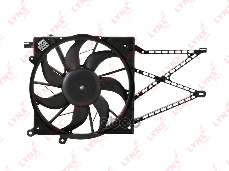 Вентилятор радиатора с кожухом OPEL Astra G 1.6-2.2 99> / Zafira A 1.6-2.2 99> LYNXauto арт. rf-1637