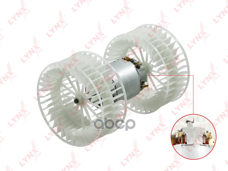 Вентилятор отопителя BMW 5 (E34) 88-95 / 7 (E32) 86-94 LYNXauto арт. rf-1773