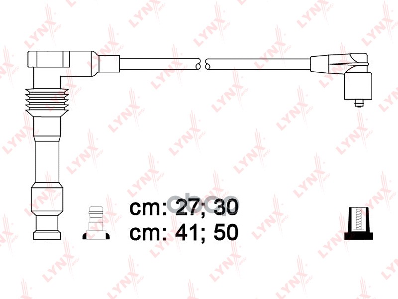 Провода высоковольтные OPEL Vectra A 2 0 94-95/ Astra 1 8-2 0 94-98/Vectra B 1 8-2 0 95-00/Zafira 1 LYNXauto арт. spe5916