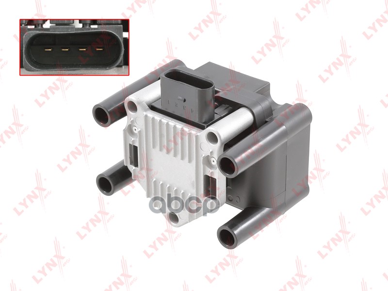 Катушка зажигания AUDI A3 1.2-1.8 96-12 / A4 1.6 94-08  SKODA Fabia I-II 1.2-2.0 99-14 / Octavia(1U/ LYNXauto арт. spl1001