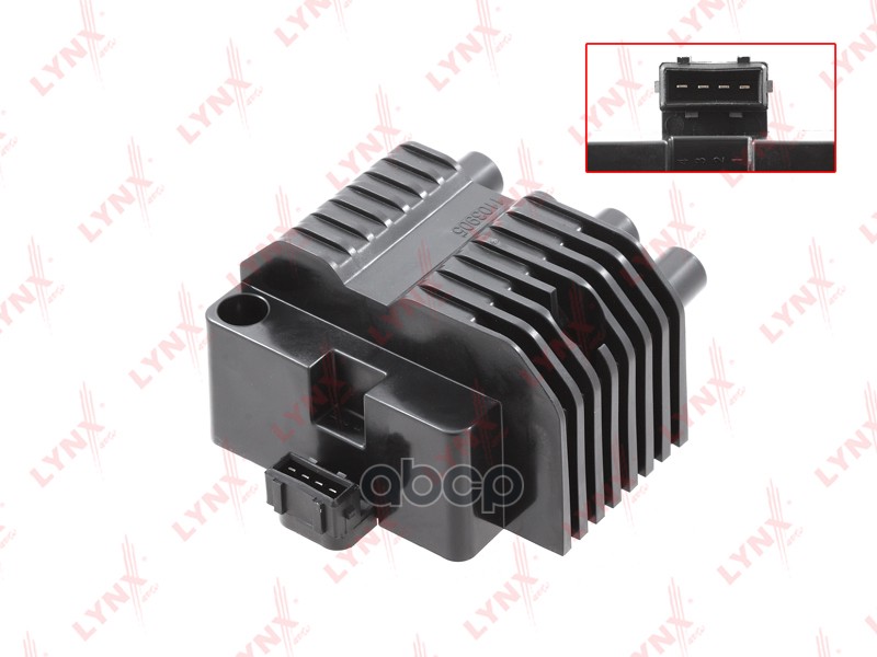 Катушка зажигания OPEL Astra F/G 1.4-1.6 91> / Combo 1.2-1.4 94-01 / Corsa B 1.2-1.6 93-00 / Vectra LYNXauto арт. spl1011