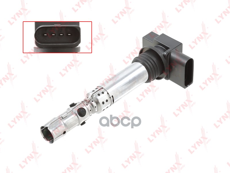 Катушка зажигания SKODA Fabia I-II 1.2 01-14  VW Polo 1.2 02-09 LYNXauto арт. spl1145