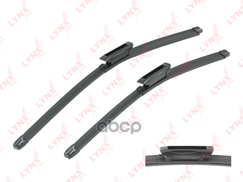 Щетка стеклоочистителя бескаркасная  комплект 550/480мм REANULT Logan II 12> / Sandero II 12> LYNXauto арт. xf5548r