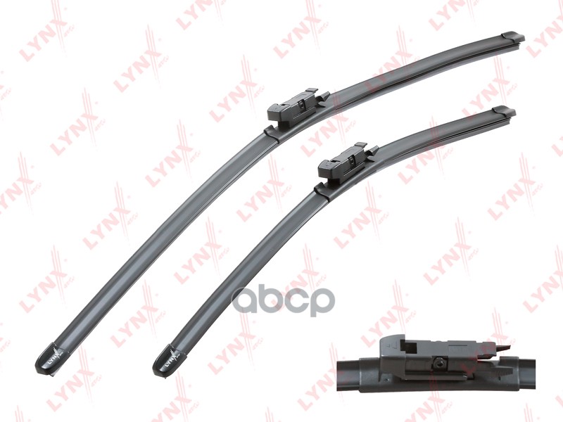 Щетка стеклоочистителя бескаркасная  комплект 700/530мм MERCEDES GL 2006>2012 / ML II 2005>2011 / ML LYNXauto арт. xf7053t