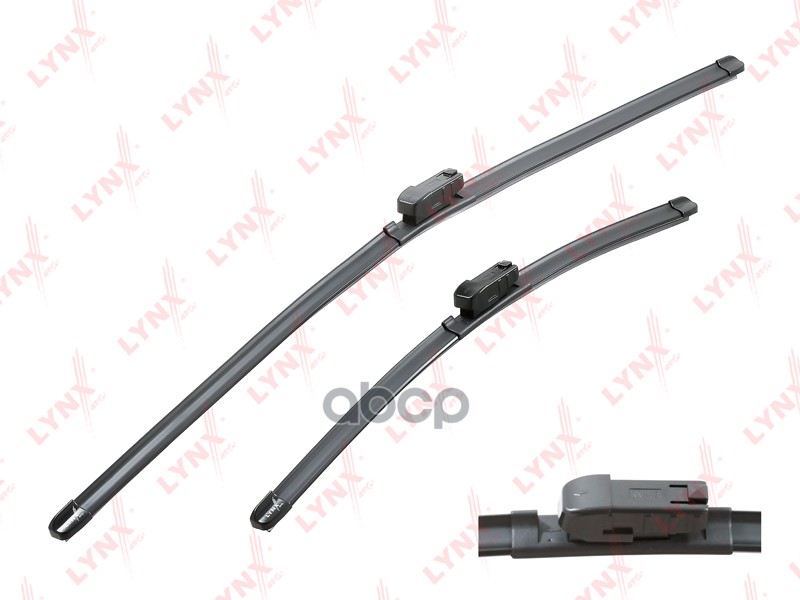 Щетка стеклоочистителя бескаркасная  комплект 750/500мм FORD Transit VIII 2013>2018 LYNXauto арт. xf7550p