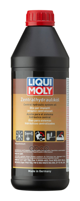 Масло гидравлическое Zentralhydraulik-Oil (синтетическое) (1 л.) LIQUI MOLY арт. 1127