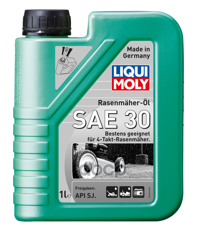 LIQUI MOLY Масло моторное минеральное для газон Rasenmaher-Oil 30 SJ 1л (3991) 1264