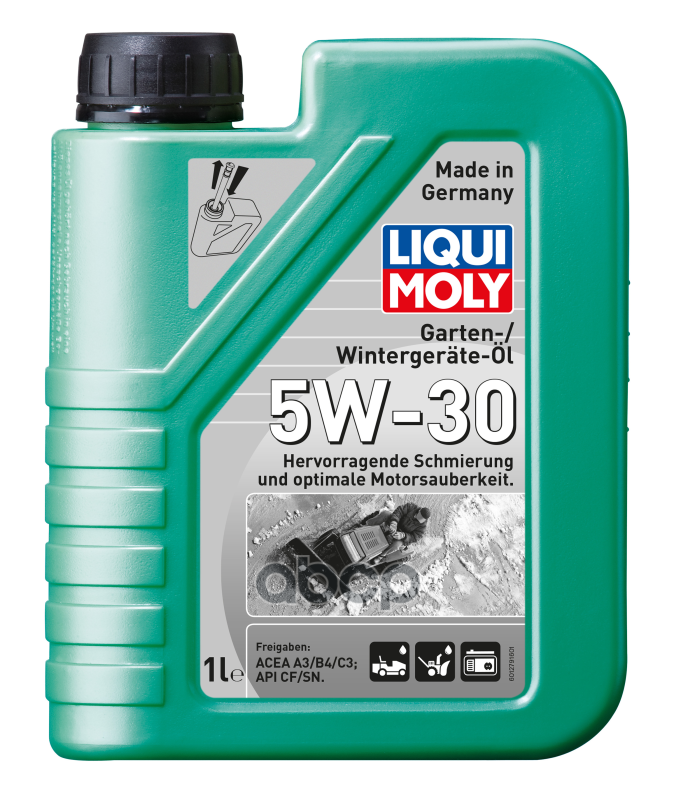 LIQUI MOLY Моторное масло для садовой техники Garten-Wintergerate-Oil 5W-30 1л (39018) 1279