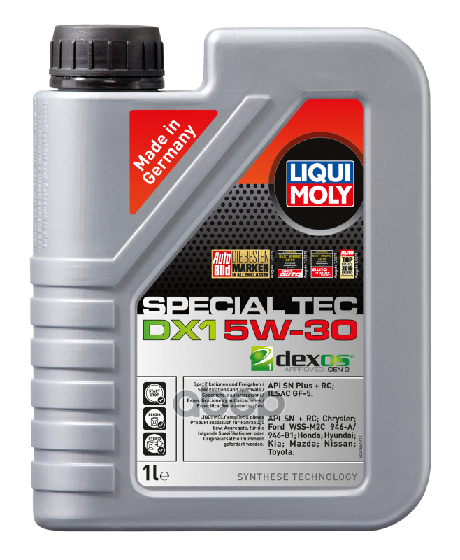 LIQUI MOLY Масло Моторное Special Tec Dx1 Dexos 5W-30 Sp Gf-6A (1Л) 20967
