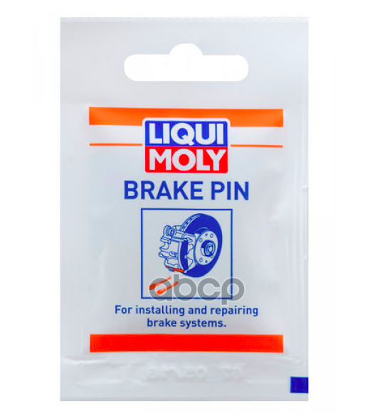 Смазка для направляющих пальцев суппорта Brake Pin (0.005кг) (39022) 21119 LIQUI MOLY арт. 21119