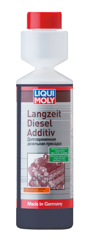 Долговременная дизельная присадка Langzeit Diesel Additiv 0.25л 2355 LIQUI MOLY арт. 2355