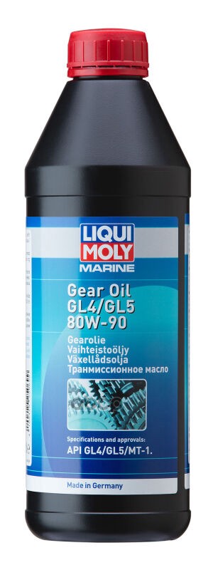 Масло трансмиссионное Marine Getriebe GL4/GL5 80W-90 мин. (1 л.) LIQUI MOLY арт. 25069