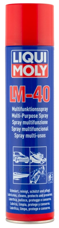 3391 Liquimoly Универс.ср-Во Lm 40 Multi-Funktions-Spray (0,4Л) LIQUI MOLY арт. 3391