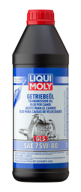 Масло Трансмиссионное Getriebeoil 75W-80 (1 Л.) LIQUI MOLY арт. 3658