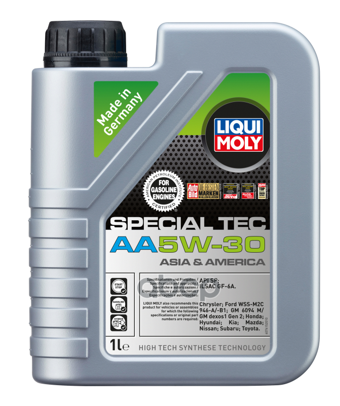 LIQUI MOLY Масло моторное синтетическое НС-Special Tec AA 5W-30 SP GF-6A 1л (7615) 7515
