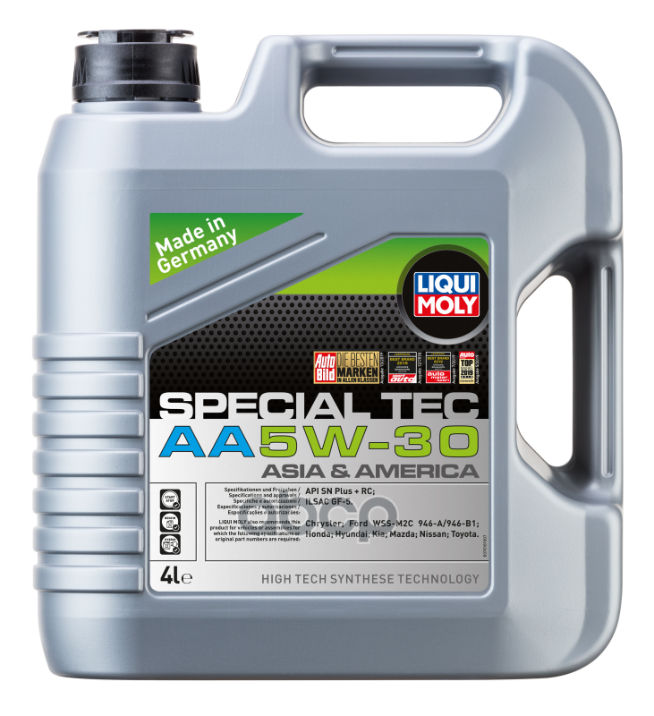 LIQUI MOLY Масло моторное синтетическое НС-Special Tec AA 5W-30 SP GF-6A 4л (7616) 7516