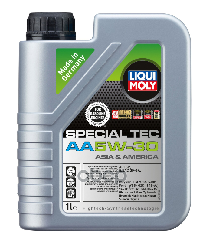 LIQUI MOLY Масло моторное Special Tec AA (Leichtlauf Special AA) 5W-30 (1 л.)