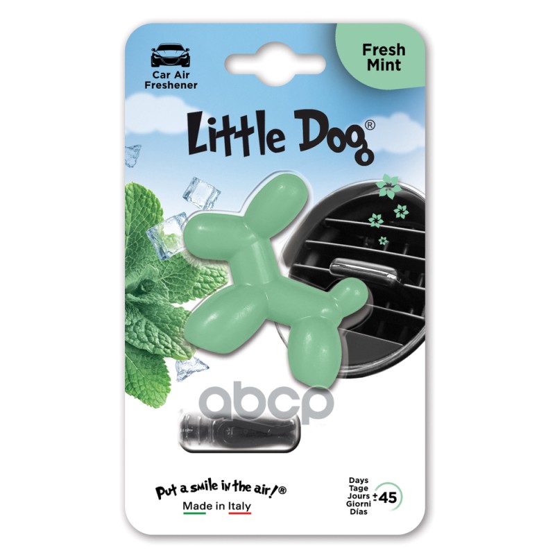 Ароматизатор На Дефлектор Little Dog Fresh Mint (Свежая Мята) Little Dog Ed0808 Little Dog арт. ED0808