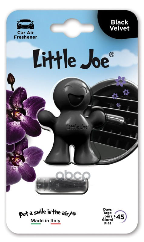 Ароматизатор на дефлектор Little Joe Black Velvet (Черный бархат) LITTLE JOE EF0606 Little Joe арт. EF0606