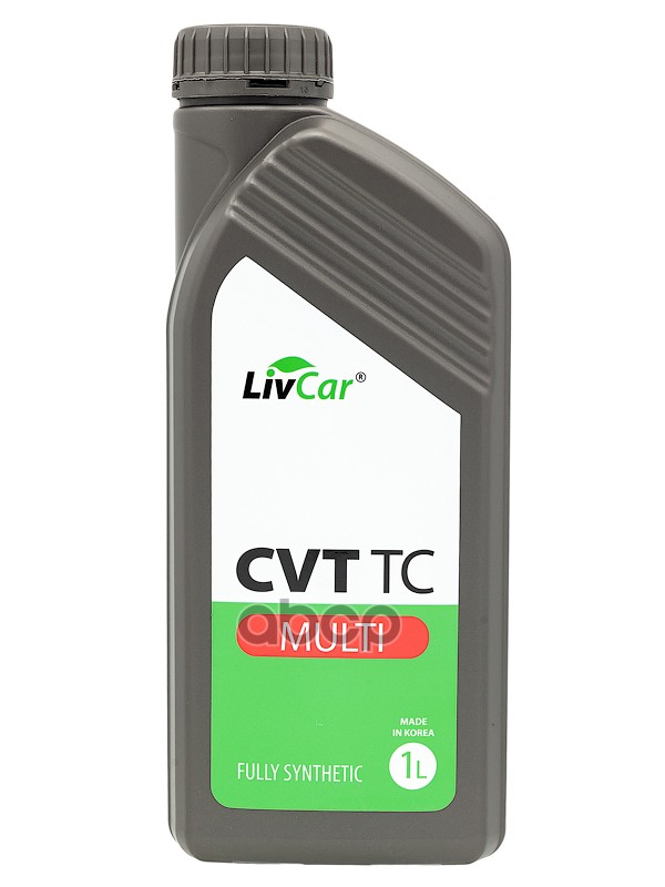 Жидкость трансмиссионная   LivCar MULTI CVT TC (RED) (1л) LivCar арт. lc0705rtc-001