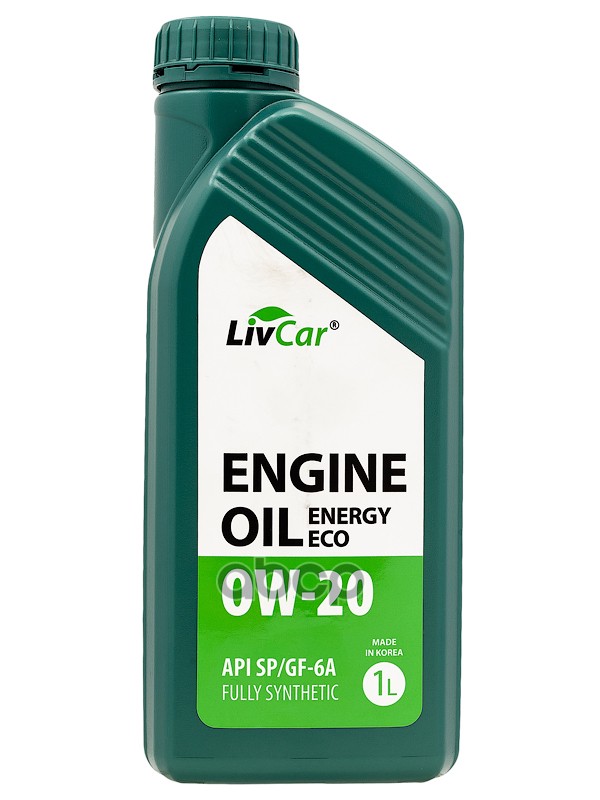 LivCar Масло моторное LivCar Engine Oil ENERGY ECO 0W-20 API SP/GF-6A (1л)