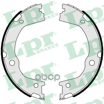 Комплект тормозных колодок 01047 Lpr арт. 01047