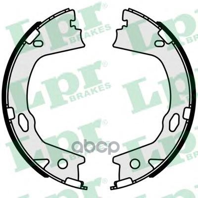 Комплект тормозных колодок 01094 Lpr арт. 01094