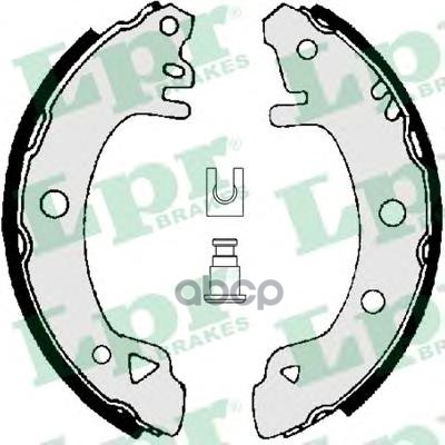 Колодки Барабанные Lpr арт. 01380