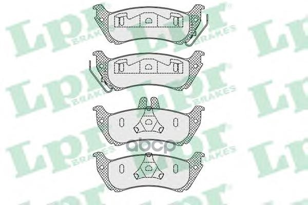 Колодки задние MERCERDES W163 05P1000 Lpr арт. 05P1000