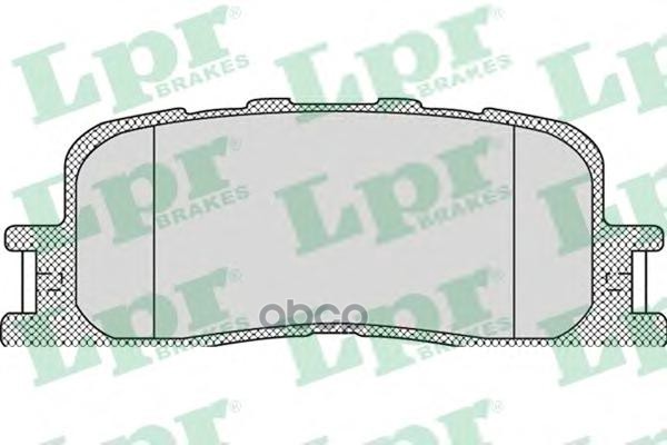 Колодки Тормозные Дисковые Lpr арт. 05P1115