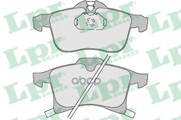 Комплект тормозных колодок 05P1197 Lpr арт. 05P1197
