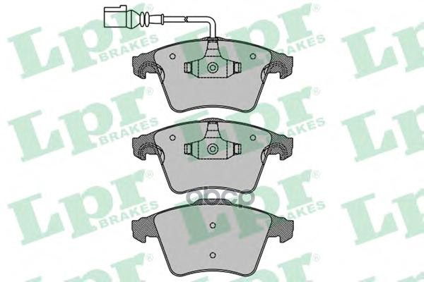 Комплект тормозных колодок 05P1205 Lpr арт. 05P1205