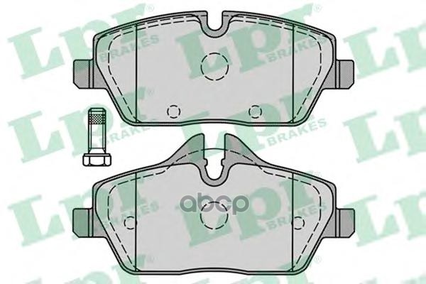Комплект тормозных колодок 05P1241 Lpr арт. 05P1241