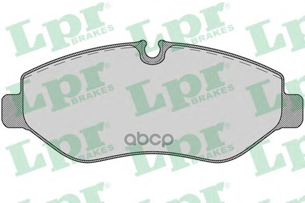 Комплект тормозных колодок 05P1275 Lpr арт. 05P1275