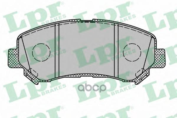 Колодки тормозные дисковые Lpr арт. 05P1314