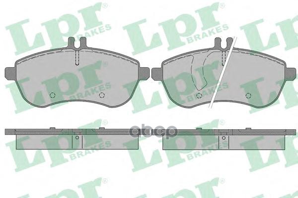 Колодки тормозные дисковые Lpr арт. 05P1340