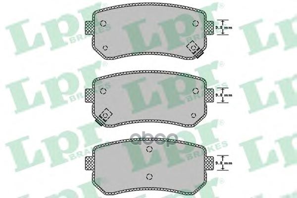 Колодки торм. дисковые Lpr арт. 05p1344